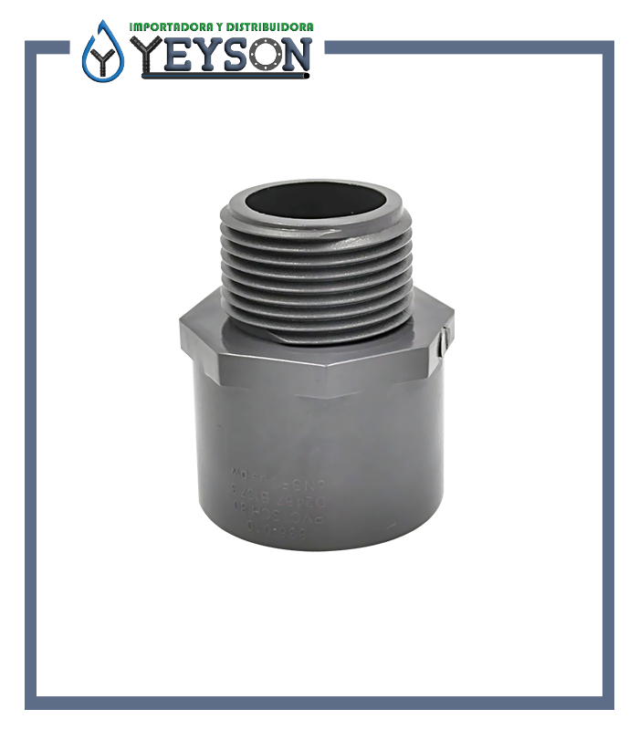 Adaptador PVC SCH-80 Lesso